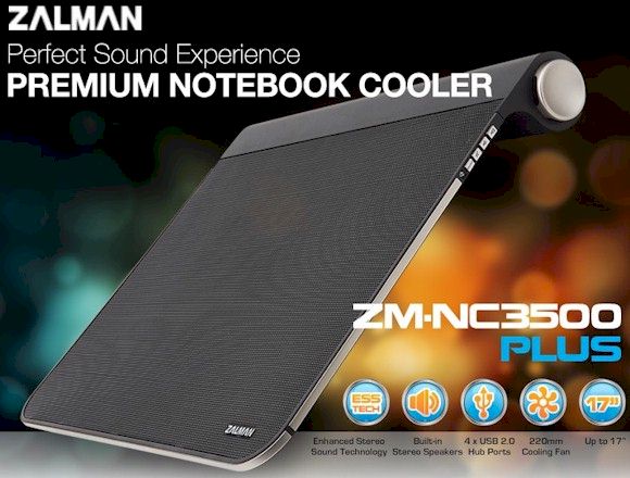 Zalman ZM-NC3500 Plus Notebook Cooler