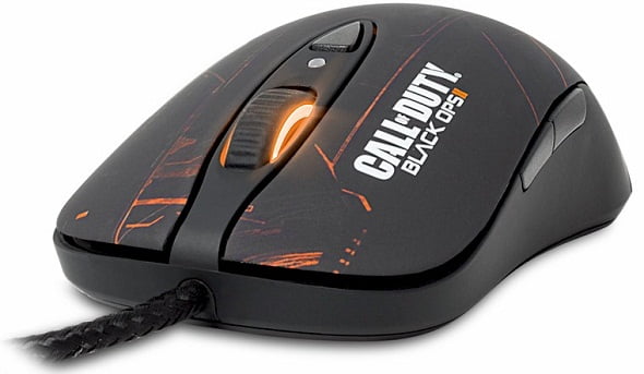 SteelSeries RAW Black Ops gaming mouse