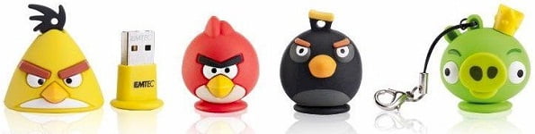 Emtec Angry Birds Flash Drives