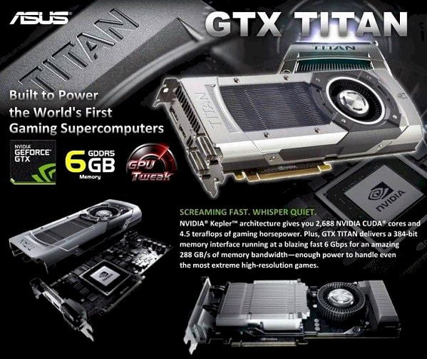 Asus GTX Titan 6GD5