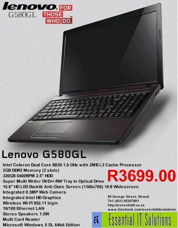 Lenovo G580GL laptop