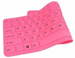 Baobab Acrobat Flexible Keyboard Pink Folded