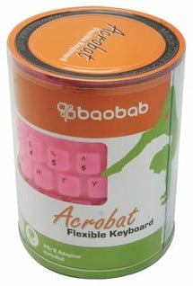 Baobab Acrobat Flexible Keyboard boxed
