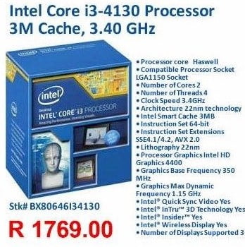 Intel Core i3-4130 CPU