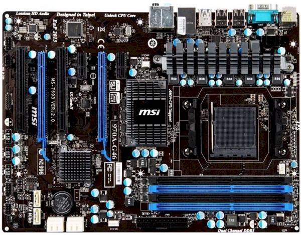 MSI 970A-G46 Motherboard