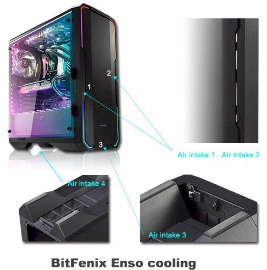 BitFenix Enso cooling