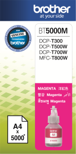 8a41a1ca-6a1f-41a9-849d-48cb50334d49_Primary.jpg. Brother BT5000M Magenta Ink - for DCPT310, DCPT500W, DCPT510W, DCPT710W, MFCT910DW