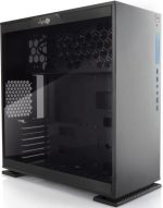 CH-I303-K #1. InWin cf06 303 Tempered Glass Mid Tower ATX Desktop Chassis - black
