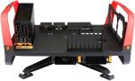 CH-IXF2KR+1065 #4. Inwin X-Frame 2.0 Chassis Black and Red with 1065W PSU