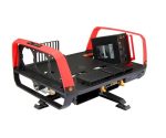 ch-ixf2kr+1065 #1. Inwin X-Frame 2.0 Chassis Black and Red with 1065W PSU