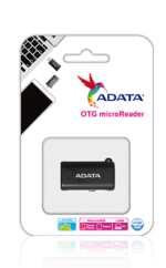 otg reader. Adata Otg(usb+miCro usb) reader