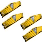 adata-xpg-z1-gold_tcba-qu. ADATA XPG Z1 16GB DDR4-3300 (4x4GB) Kit - CL16, 1.35V, Yellow/Gold