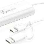 SC-JUA161C #1. J5 JUA161C Android micro USB/USB Type-C to VGA Display Adapter