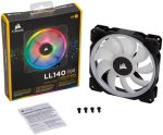 FA-140CLLR #3. Corsair 140mm Dual Light Loop RGB LED PWM Fan