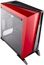 CH-CORB #2. Corsair Carbide Series SPEC-OMEGA Tempered Glass Mid-tower - Red/Black Desktop ATX Chassis