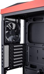 CH-CORB #13. Corsair Carbide Series SPEC-OMEGA Tempered Glass Mid-tower - Red/Black Desktop ATX Chassis