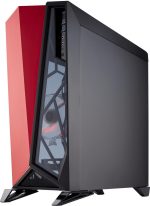 CH-CORB #14. Corsair Carbide Series SPEC-OMEGA Tempered Glass Mid-tower - Red/Black Desktop ATX Chassis