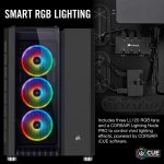 CH-C680XR-TGK #4. Corsair Crystal Series 680X RGB Black Tempered Glass ATX Mid-Tower Smart Desktop Chassis