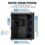 CH-C680XR-TGK #6. Corsair Crystal Series 680X RGB Black Tempered Glass ATX Mid-Tower Smart Desktop Chassis