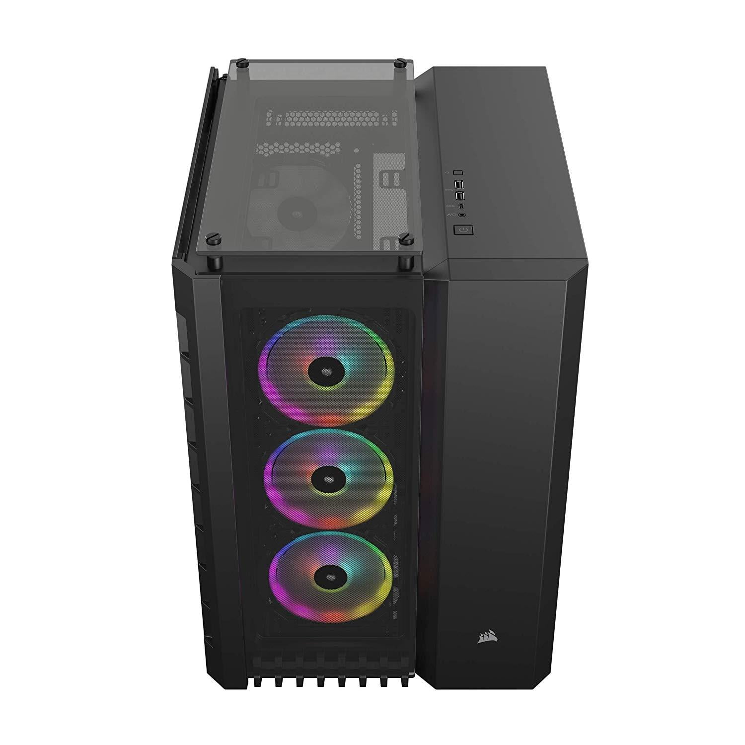 Corsair Crystal Series 680X RGB Black Tempered Glass ATX Mid
