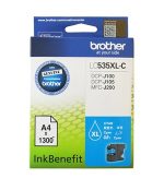 f0f907b7-dad9-41f4-8a1d-ae93281a328a_Primary.jpg. Brother LC535XL-C InkBenefit Cyan Cartridge