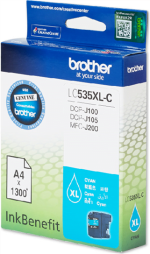 1c89b925-04ce-41d5-9495-1de02fc38d47_Primary.jpg. Brother LC535XL-C InkBenefit Cyan Cartridge