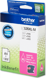 1cb49f8c-1374-4d3f-9071-d017b63b776e_Primary.jpg. Brother LC535XL-M InkBenefit Magenta Cartridge