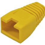 RJ45B-Y.jpg. Linkbasic Yellow Boots RJ45