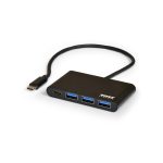 900122_ba5f.jpg. Port Connect USB Type-C to 3 x USB3.0|1 x Type-C Adapter - Black