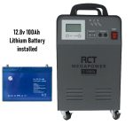 RCT Megapower Lithium 1KVA/1000W INVERTER TROLLEY