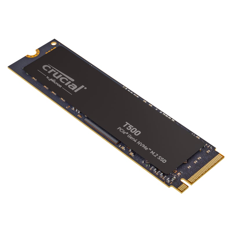 siproduct-724607-495906-23aff6b827e03e173f2a1a8196fb4411bf9373f1 CT500T500SSD8_wr_01.jpg. CRUCIAL SSD T500 M.2 NVME GEN4 500GB