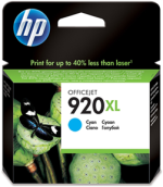 HCD972AE#1.png. HP 920 XL Cyan Cartridge