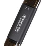 389d2f567e2aee317e88301cf0481714.jpg. TRANSCEND 2 TB ESD310C USB3.2 TYPE C AND A OTG COMPACT PORTABLE SSD
