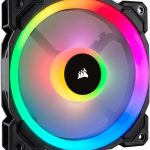 FA-120CLLR #1. Corsair LL120 Dual Light Loop RGB LED PWM Chassis Fan - 120mm