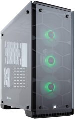 CH-C570XRGB #2. Corsair Crystal 570X RGB Tempered Glass, Premium Black ATX Mid Tower Desktop