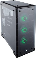 CH-C570XRGB #5. Corsair Crystal 570X RGB Tempered Glass, Premium Black ATX Mid Tower Desktop