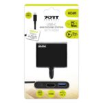 900140_wr_01.jpg. Port USB Type-C to 1 x HDMI|1 x USB3.0|1 x Type-C 60W PD Dock - Black