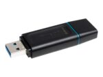 f1b20c33-847d-462a-a1dc-ec62d92a029f.jpg. Kingston 64GB USB3.2 Gen 1 DataTraveler Exodia (Black + Teal)