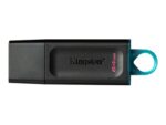 59b7d96a-6536-41df-bdb2-7e160c0fe69f.jpg. Kingston 64GB USB3.2 Gen 1 DataTraveler Exodia (Black + Teal)