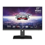 G272QPF_wr_01b.jpg. MSI G272QPF 27" Gaming Monitor 2560 x 1440 (QHD) Rapid IPS 1ms 170Hz G-Sync Compatible HDR Ready HDMI Displayport Tilt Swivel Height Adjustable Pivot