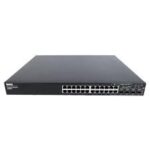 C5N4W.jpg. Dell PowerConnect 6224P Series, 24 Port Gigabit POE, SFP+ Ethernet Network Switch (2x Uplink Bays up to 10G)