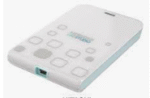 W0S02989.jpg. Hitachi LifeStudio Mobile Plus, 500GB, USB 2.0, Portable External HD, Light Gray/Turquoise