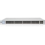 USW-PRO-48-POE.jpg. Ubiquiti UniFI 48 Port, 600W GBe 48PoE, 4SFP+ Managed Ubiquiti Network Switch