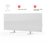 AGH0001S-SA. AENO Premium Eco Smart Heater, 700W, Tempered glass, Infrared+convection he