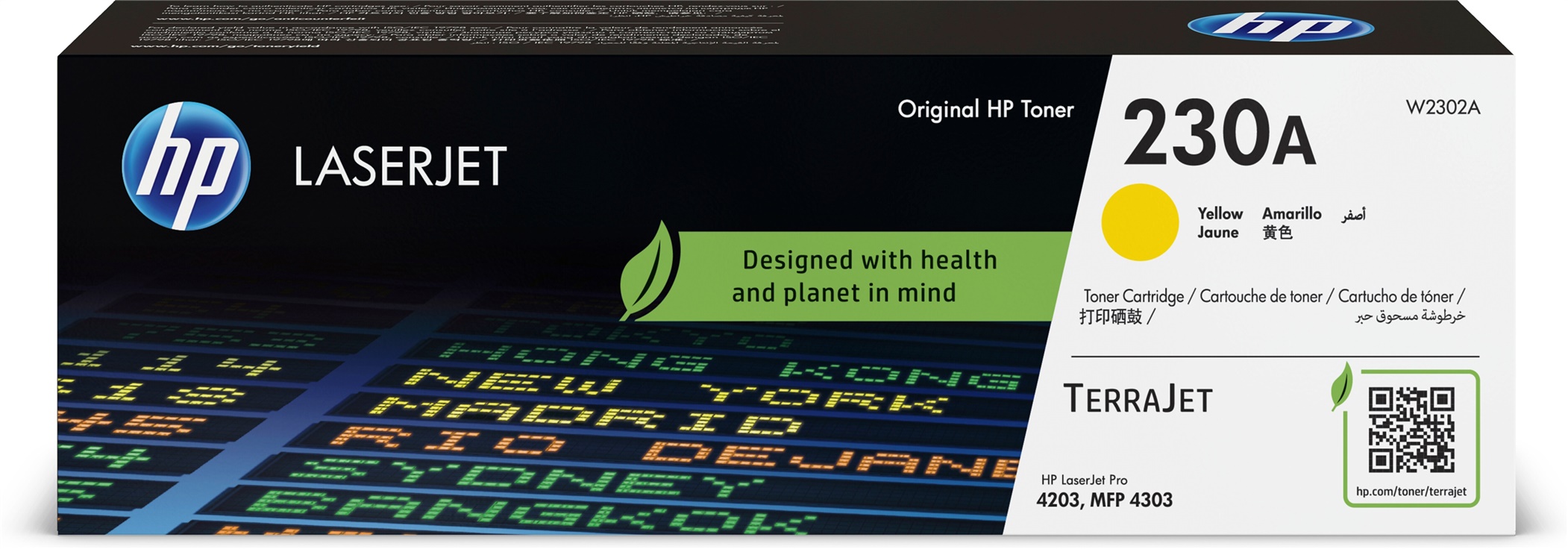 siproduct-725035-497229-dd9e6b6bcaa75446b5ec0af9ac9c55734437624f W2302A_default.jpg. HP 230A Yellow Original LaserJet Toner Cartridge