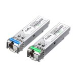 SM100GSB-20AB_wr_01.jpg. Cudy Single Mode 1.25G LC Bi-Directional SFP 20km
