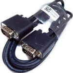 5KL2H06509.jpg. Dell 6Ft Male to Male 15 Pin VGA Cable