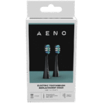 241205130011900286.jpg. AENO Replacement toothbrush heads, Black, Dupont bristles, 2pcs in set (for
