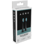 241205130011971707.jpg. AENO Replacement toothbrush heads, Black, Dupont bristles, 2pcs in set (for
