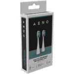 241205073157506039.jpg. AENO Replacement toothbrush heads, White, Dupont bristles, 2pcs in set (for